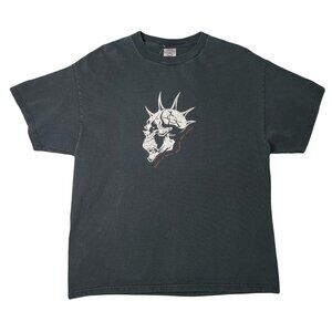 Y2K Wicked Jester Graphic Tee L